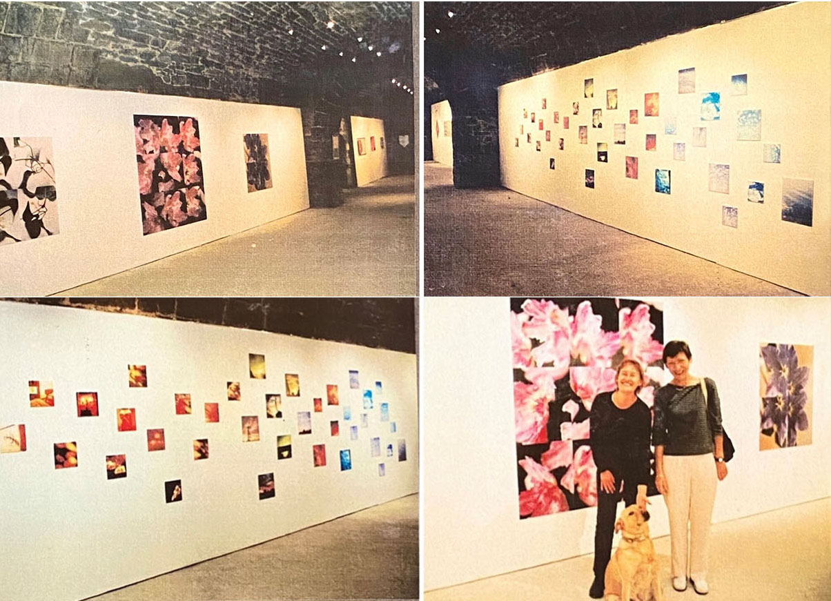 Sarah Fujiwara 1st Exhibition in France “Fleur”, Chateau Puget, France, Oct. 2001, solo show